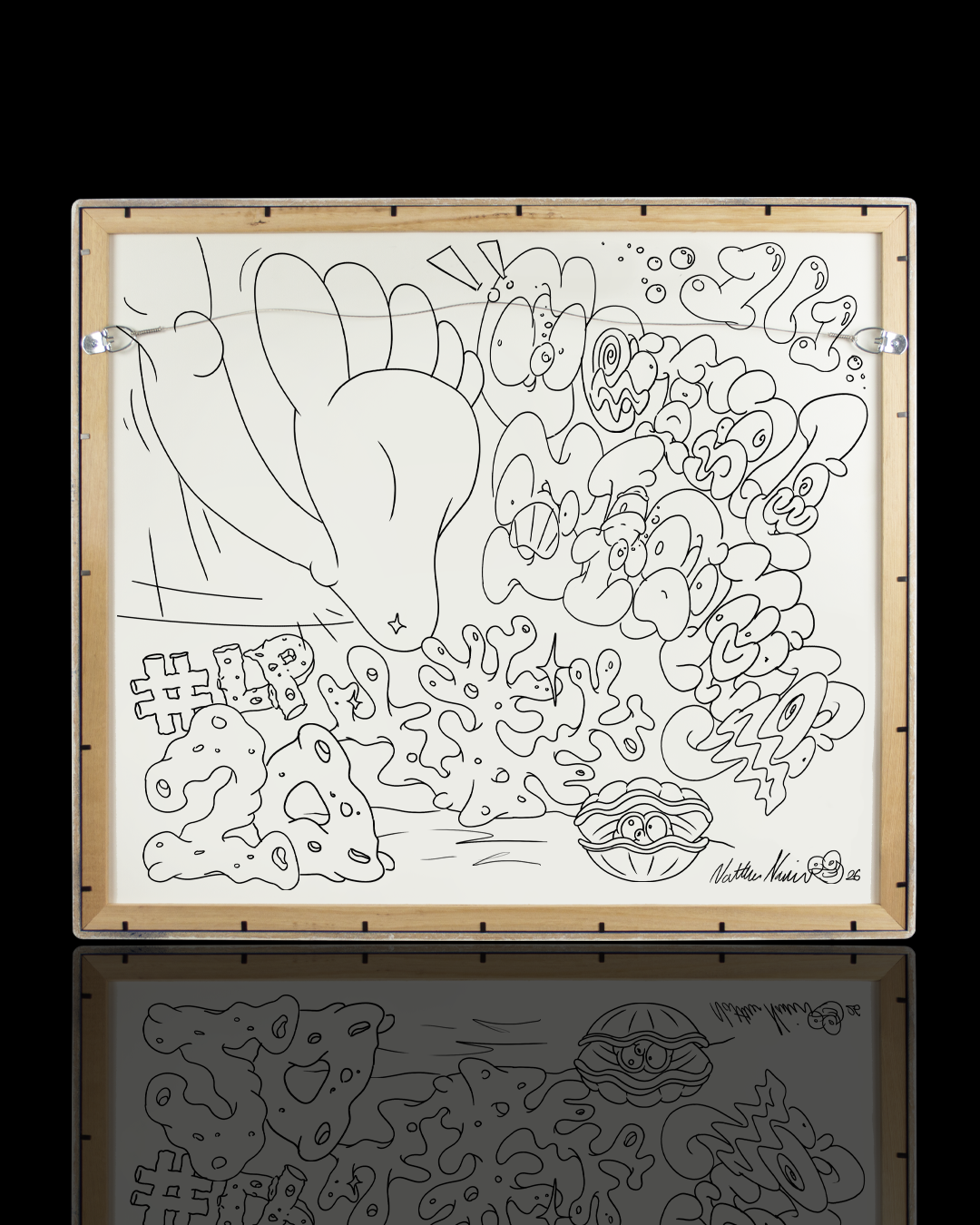 #20 — 'Coral Stomp' Letterprint 2020