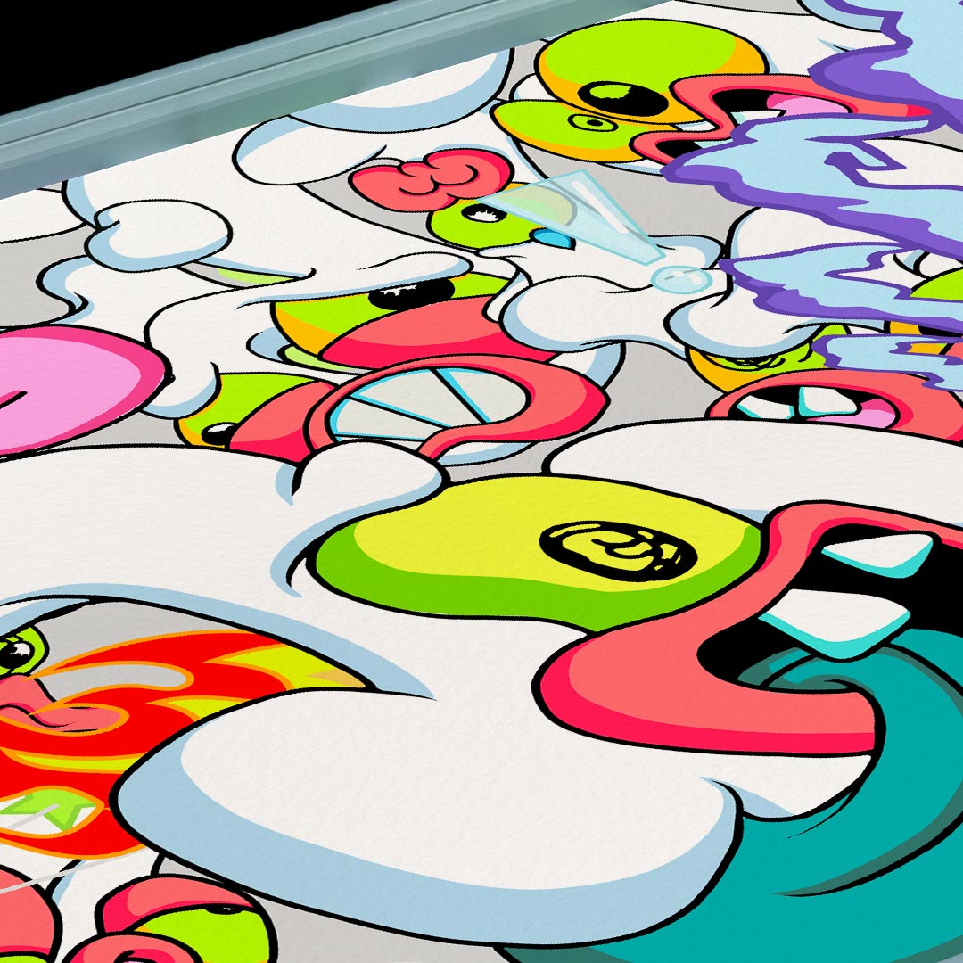 Cartoon Letterprint 4