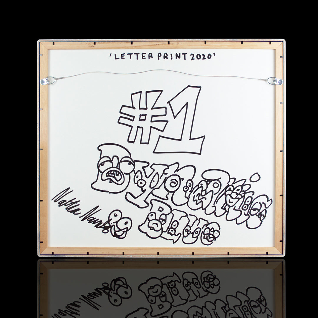 Letter Print 2020: #1 - 'Dynamic Blue'